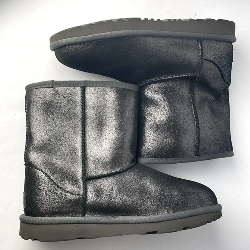 UGG Classic 2 Metallic Glitter Ankle Boots